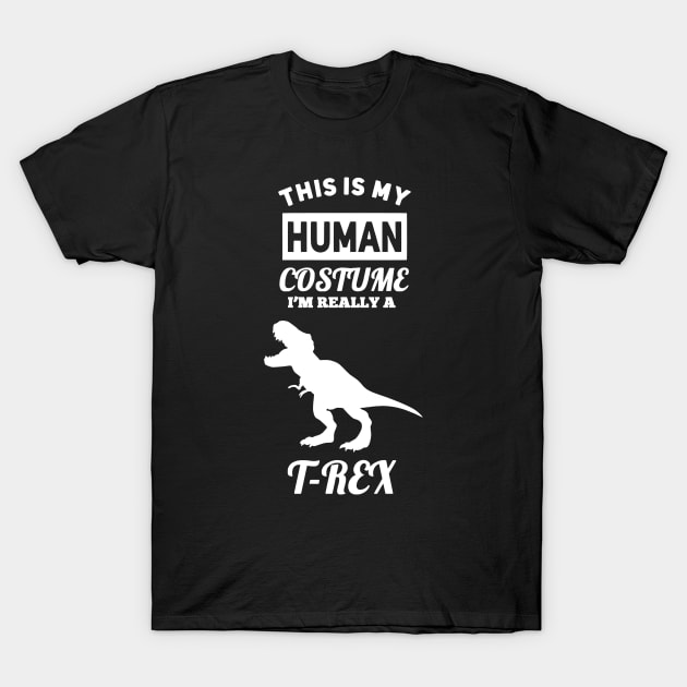 This is my Human Costume T-Shirt by Glenn Landas Digital Art